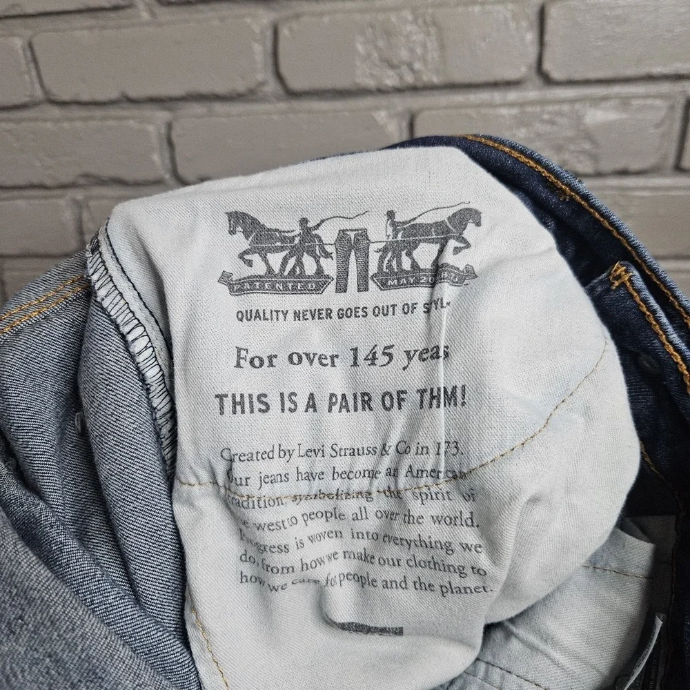 Levi's 511‎ Slim Fit 34x32 Stretch Medium Wash Men's